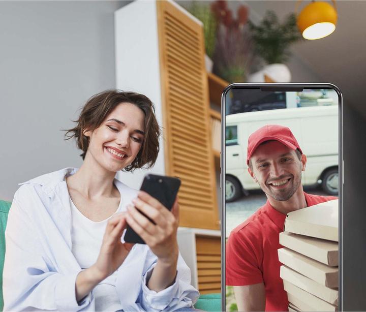 Actual product image Alpina Garden SMART VIDEO TUERKLINGEL 871125226556 1080p WiFi battery operated (Wi-Fi)