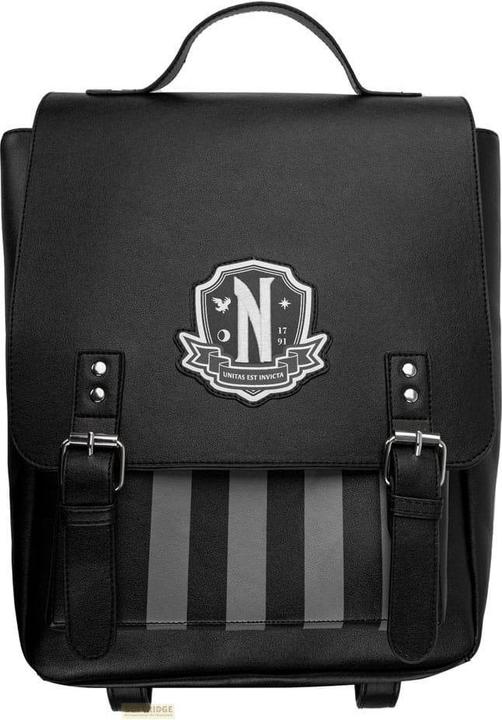 Cinereplicas Wednesday Rucksack Nevermore Academy Black