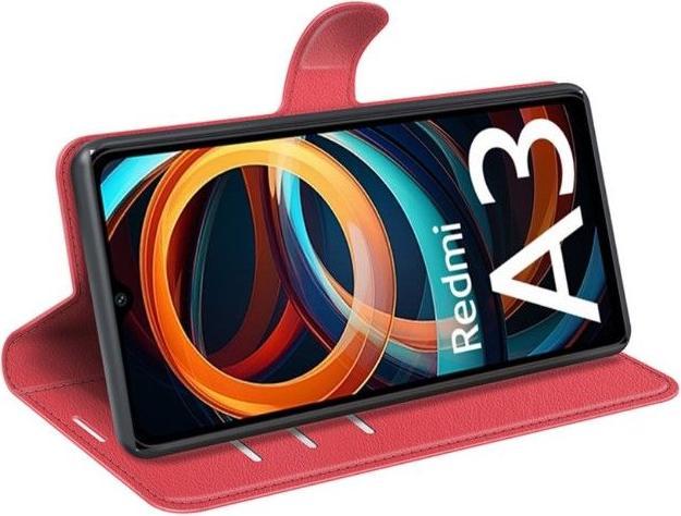 Produktbild MU Classic Litchi Leder Bookcover Series (Xiaomi Redmi A3)