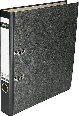 Actual product image Leitz STANDARD-ORDER A4 52MM With slots, for A4 format, cardboard (RC), back width 52mm. Pate (A4, 52 mm, 1 Piece)