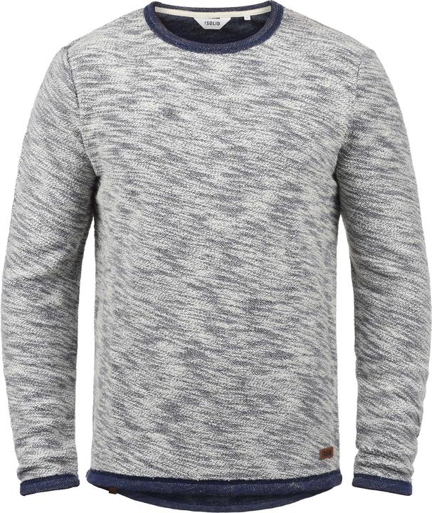 Immagine prodotto Solid Flocks Felpa Maglione Pullover Da Uomo Con Girocollo In Cotone 100% (XL)