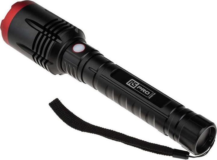 Image du produit Rs Pro Lampe de poche, LED, Rechargeable, 6000lm, 191m, IP67, Noir (26.60 cm, 6000 lm)