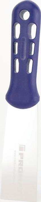 Produktbild HP Autozubehör Malerspachtel Breite 40 mm hochglanz-poliert Kunststoff flachoval, blau Edelstahl rostfrei (4 cm)