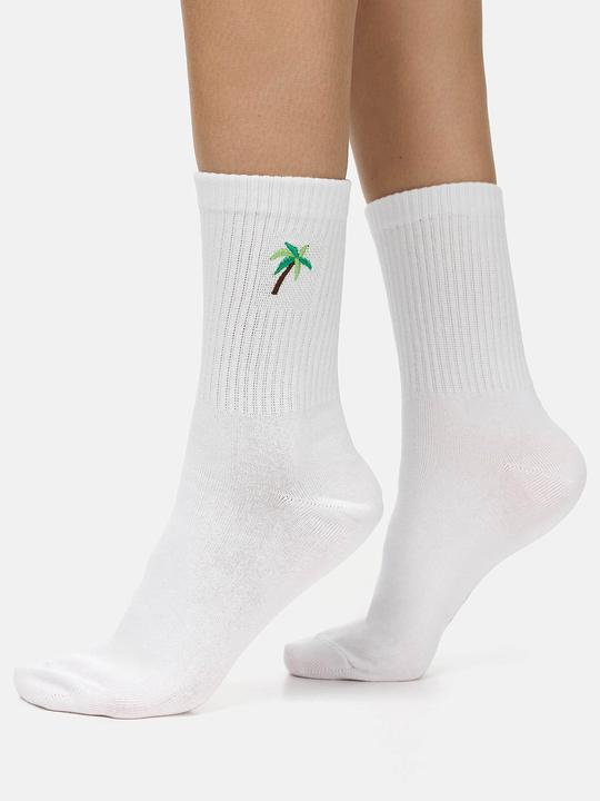 Actual product image Nur Die Freizeitsocken Statement Socken mit Stickerei (pack of 10, 39 - 42)