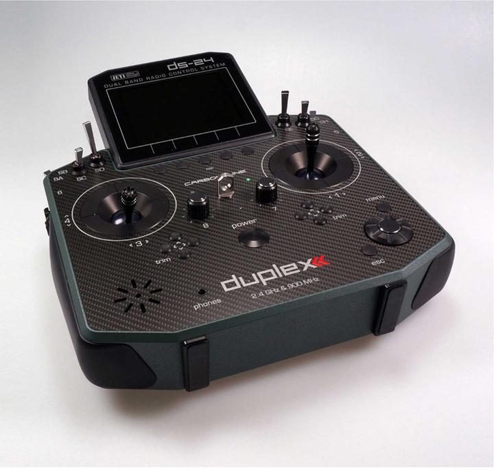 Image du produit Jeti DS-24 duplex 2.4 GHz Carbon Line Vert foncé Multimode