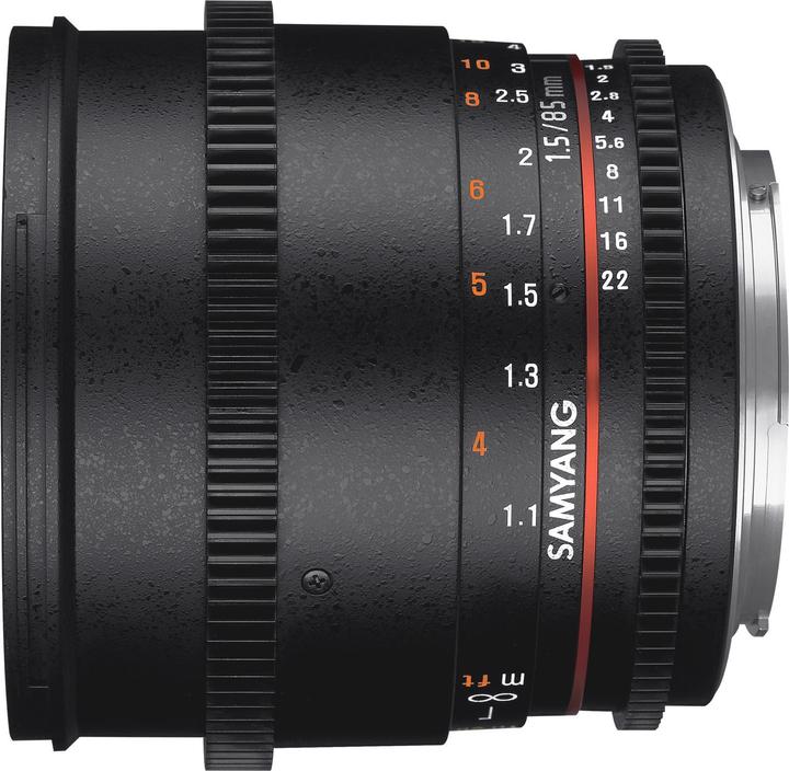 Image du produit Samyang 85mm T1.5 VDSLR II MFT (Micro Four Thirds, Plein format)