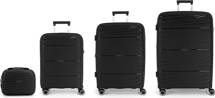 Image du produit Gabol Kiba Ensemble de valises à 4 roulettes 3 pièces avec soufflet extensible (224 l, XL (à partir de 115l))