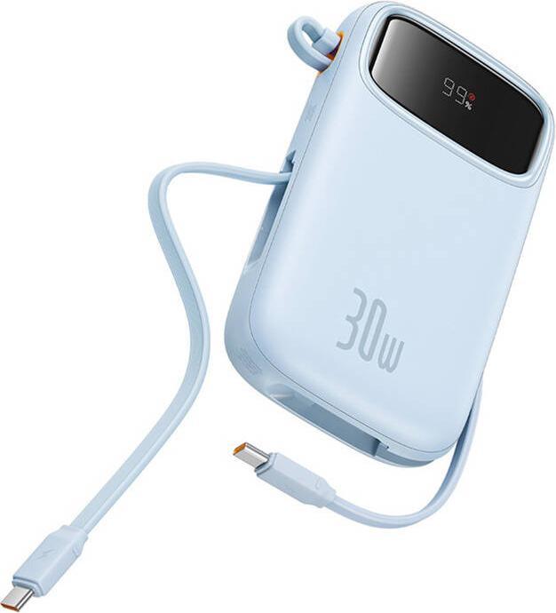 Immagine prodotto Baseus Powerbank QPow2 20000mAh 30W 2xUSB-C (blu) (20000 mAh, 30 W)
