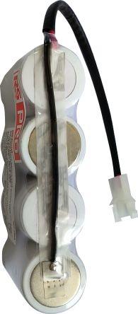 Actual product image Rs Pro 4.8V NiCd Rechargeable Battery Pack, 4Ah (4.80 V, 4000 mAh)