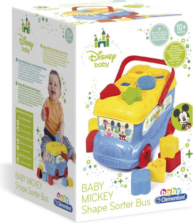 Actual product image Clementoni Mickey Mouse Vormenhuis