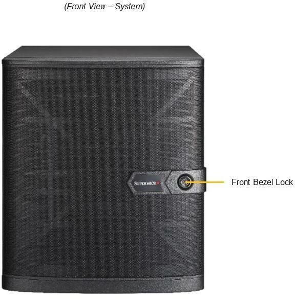 Actual product image Supermicro Barebone IoT SuperServer Single Socket 1700 DDR5-only SYS-521R-T