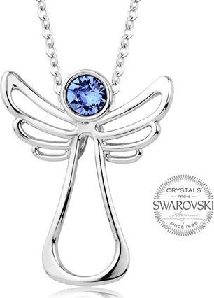 Levien Guardian Angelue Crystal Necklace (L)