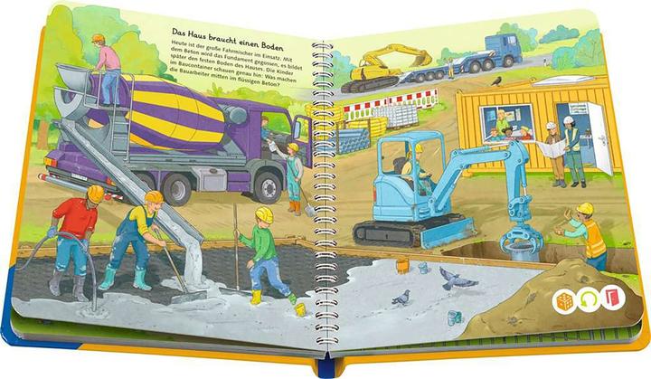 Image du produit tiptoi Mein Wörter-Bilderbuch - Baustelle (Allemand, Stefan Richter, Sandra Grimm, 2023)