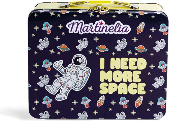 Actual product image Aquarius Martinelia Space Tin Set Eau de Toilette and Shower Gel in Cool Space Design for Boys and G