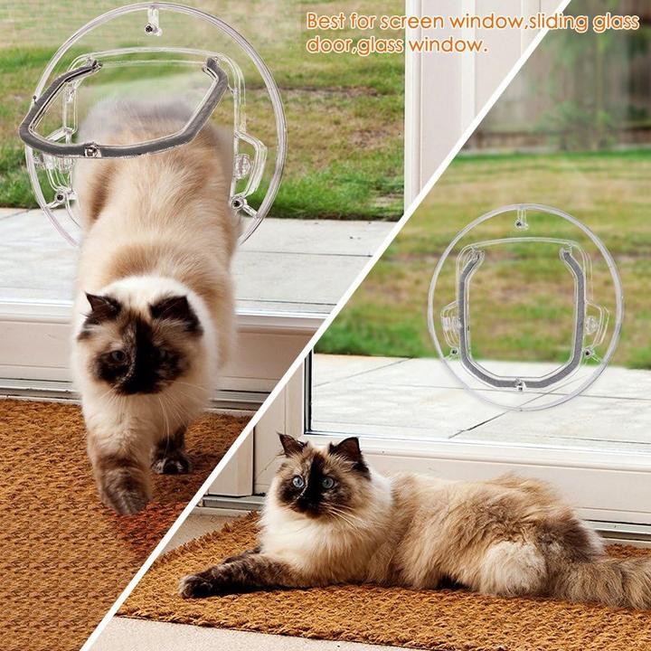 Produktbild Topincn Katzenklappe (Magnetische Katzenklappe)
