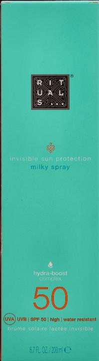 Produktbild Rituals Milky Spray (Sonnenspray, SPF 50, 200 ml)
