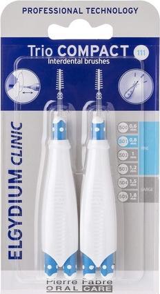 Produktbild Pierre Fabre Elgydium, Klinik Trio Compact, 111, Interdental Pinsel, 2 Stücke (2 x)