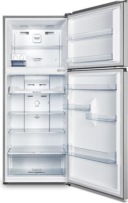 Actual product image Hisense RT488N4DC2 Fridge Freezer Free Installation 381 L E Silver (381 l)