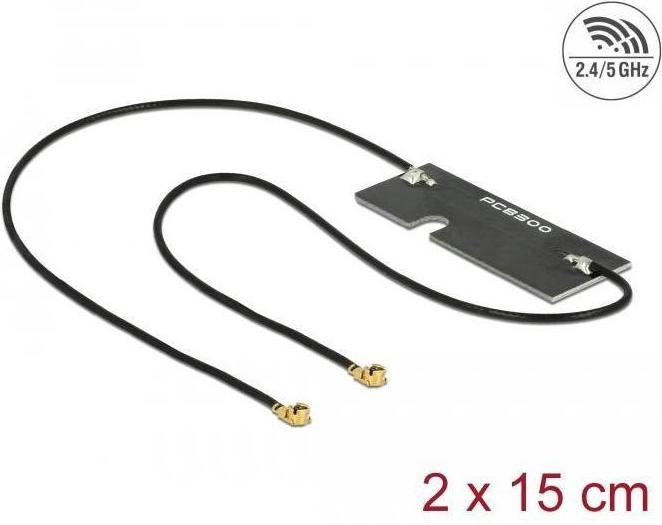 Actual product image Delock Twin antenna