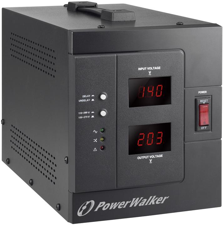 Productafbeelding Powerwalker AVR 3000/SIV Schuko 3000VA / 2400W automatische spanningsregelaar