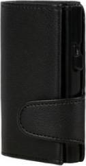 Kensington CLICKSAFE Geldb”rse mit Kartenetui, Kunstleder, rot/silber