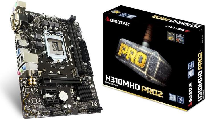 Actual product image Biostar H310MHD Pro2 (LGA 1151, Intel H310, mATX)