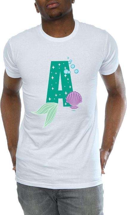Immagine prodotto Disney Alphabet A Is For Ariel Maglietta Uomo (XL)