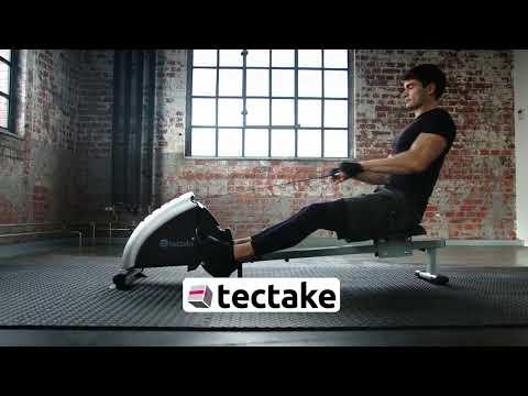 Actual product image tectake Rowing machine
