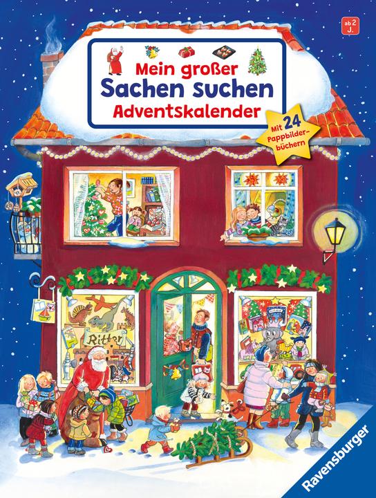 Produktbild Ravensburger Mein grosser Sachen suchen Adventskalender