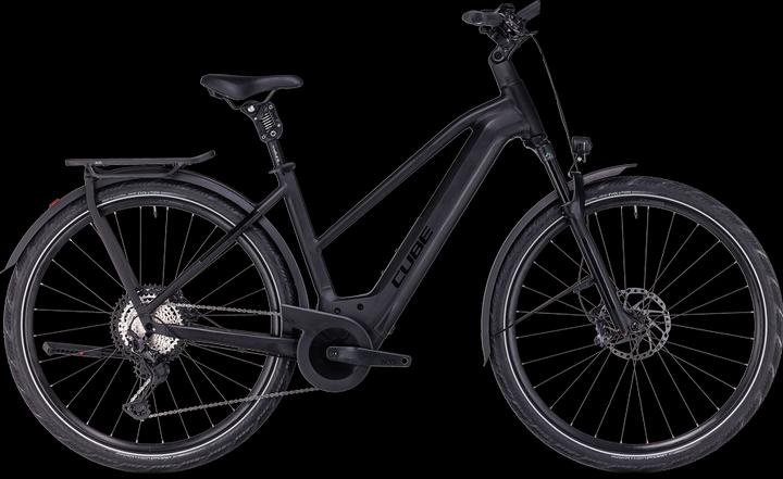 Actual product image Cube Bike Cube Kathmandu Hybrid SLT 750 black'n'metal (50 cm)