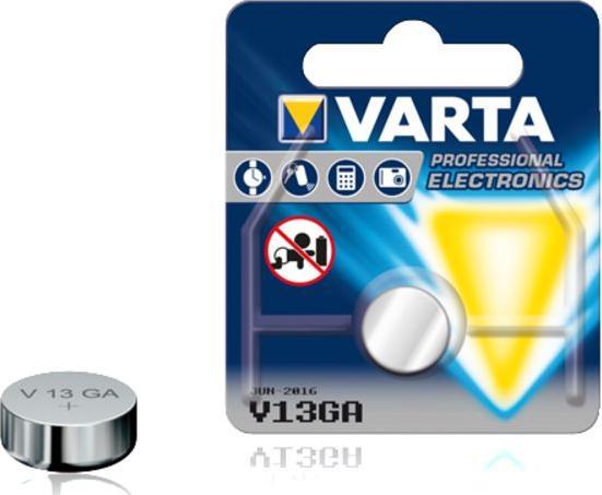 Image du produit Varta Electronics V13GA (1 pcs, LR44, 138 mAh)