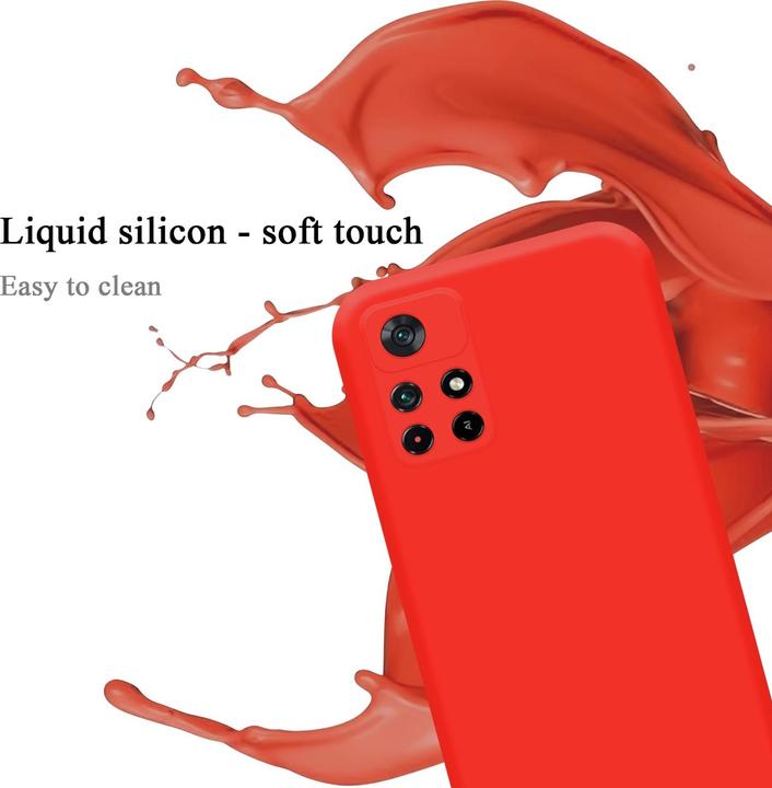 Produktbild Cadorabo TPU Liquid Silicone Case Hülle für Xiaomi POCO M4 PRO 5G (Xiaomi Poco M4 Pro 5G)