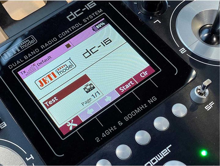 Immagine prodotto Jeti Telecomando DC-16 II Carbon Line Multimode Light Giallo