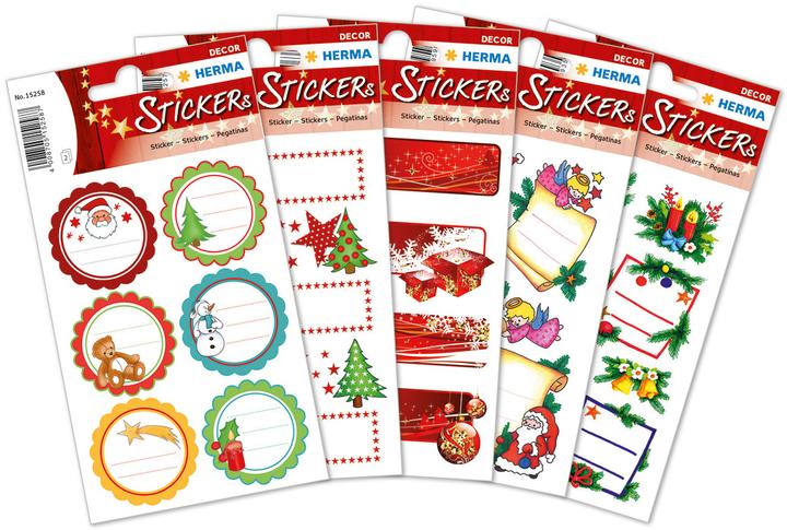 Actual product image HERMA Birthday stickers