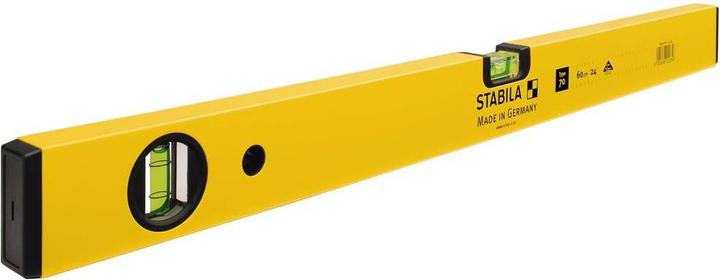 Image du produit Stabila Niveau à bulle type 70, 30 cm + ruban de poche BM 100, 3 m, échelle métrique (30 cm)