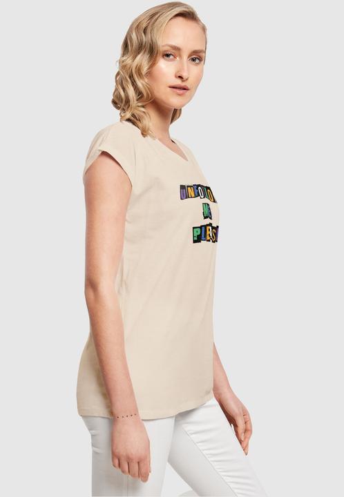 Actual product image Merchcode Ladies Please X Extended Shoulder Tee - 111659 (M)