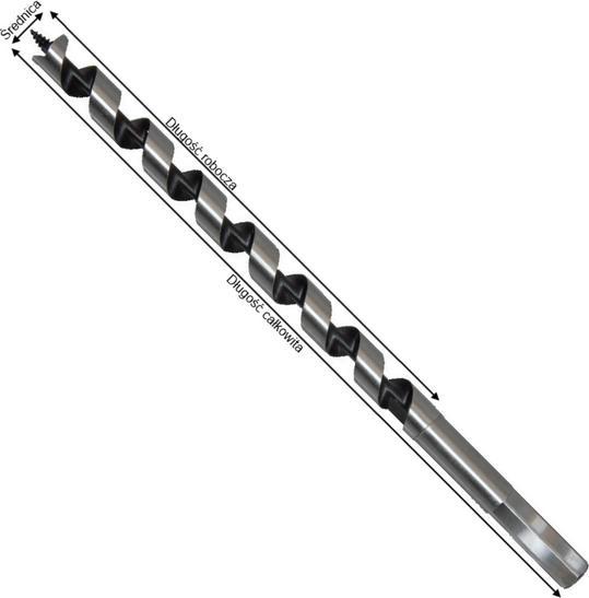 Produktbild Makita D-07490 Spiralinis grąžtas 20x400mm (bis 20 Millimeter)