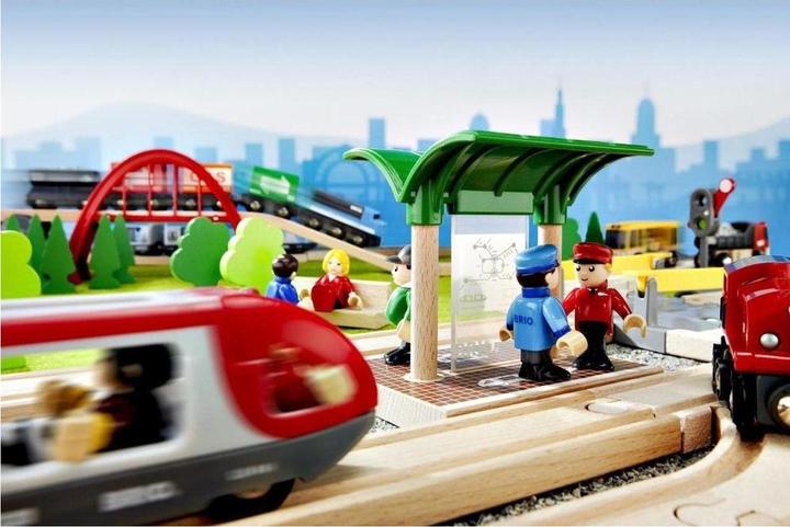 Produktbild Brio Set Strassen und Schienen Reisezug
