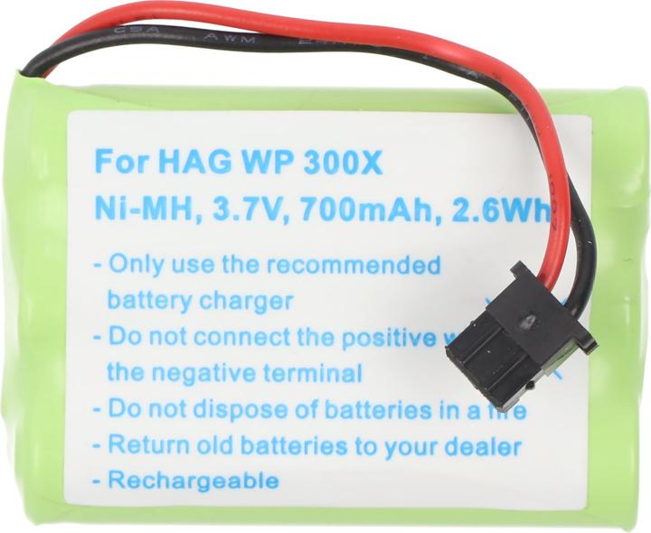 Actual product image hagenuk Akku WP 300X Akku BT-589