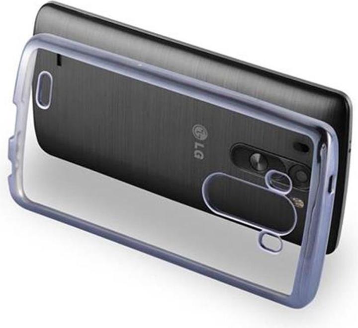 Produktbild Cadorabo TPU Cover Ultra Slim Chrome (LG G3)