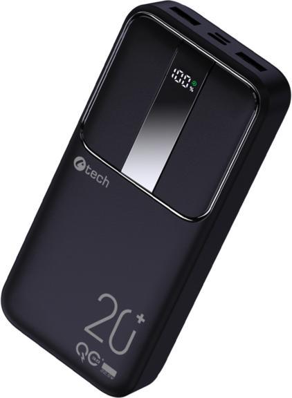 Produktbild C-Tech Powerbanka, Li-Pol,, USB-C/USB-A/micro USB (20000 mAh, 22.50 W)