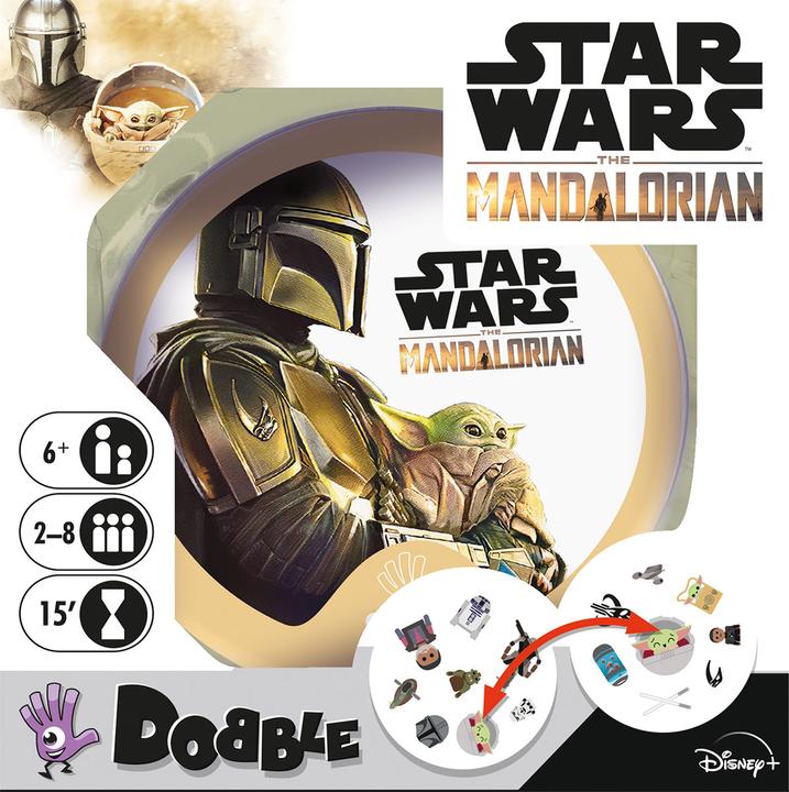 Actual product image Asmodée Dobble Star Wars The Mandalorian (German)