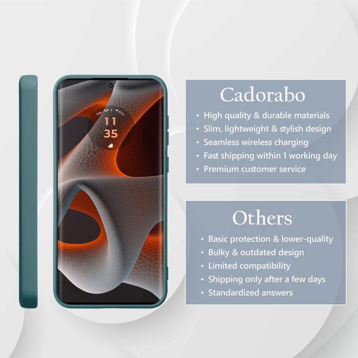 Produktbild Cadorabo Hülle für Motorola Moto Edge 50 Pro im Liquid Case Design (Motorola Edge 50 Pro)