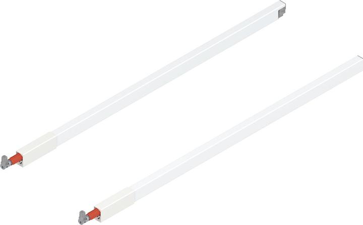 Actual product image Blum Longitudinal railing for front pull-out TANDEMBOX antaro, silk white