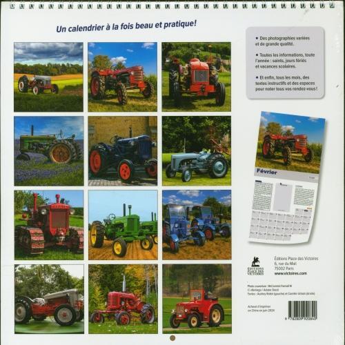Image du produit Tracteurs d'antan : calendrier 2025 (Français)