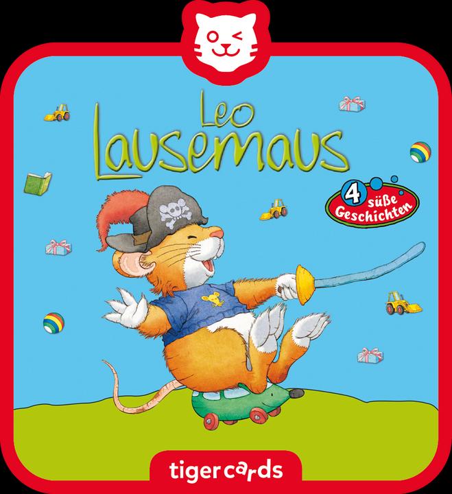 Actual product image Tigermedia Tigercard Leo Lausemaus Goes on a treasure hunt and 3 more cute stories (German)