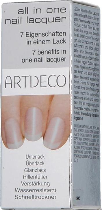 Produktbild Artdeco Nagelpflege All In One Nail Lacquer 61744 (Transparent, Farblack)