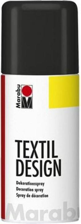 Actual product image Marabu textile design (Black, 150 ml)