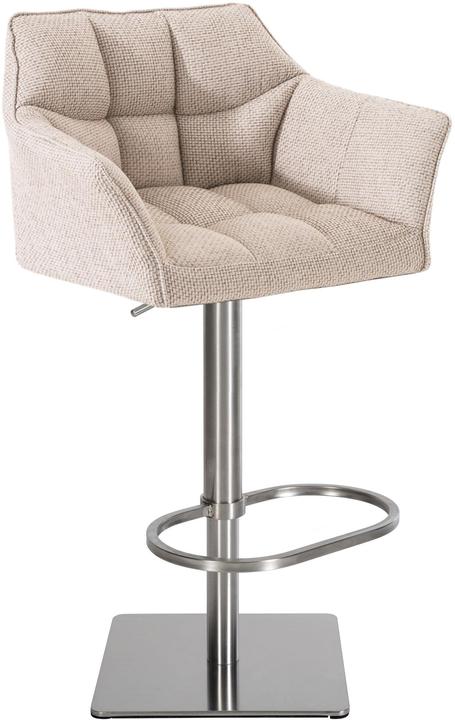 Actual product image CLP Barstool Damaso E Fabric, ivory