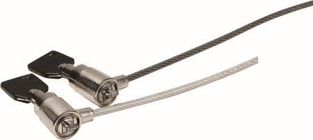 Produktbild Dacomex 915020 - 0,2 m - 2 Schlüssel - Schwarz - Silber